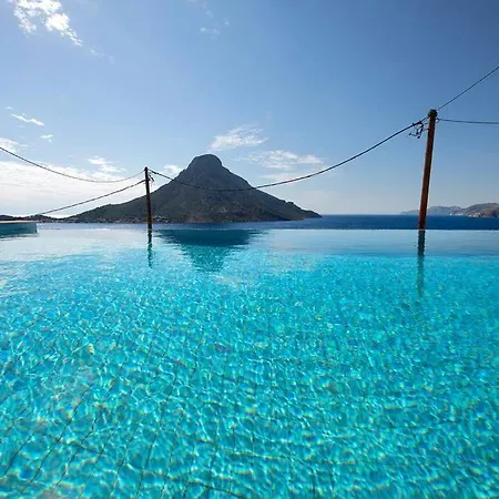 White Pearl Kalymnos - 2bdr&private Pool Myrties