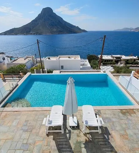 Vilă White Pearl Kalymnos - 2bdr & Private Pool