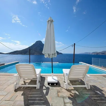 White Pearl Kalymnos - 2bdr & Private Pool Villa Myrties