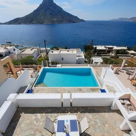 White Pearl Kalymnos - 2bdr & Private Pool Вилла Миртеа