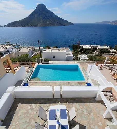 White Pearl Kalymnos - 2bdr & Private Pool فيلة Myrties