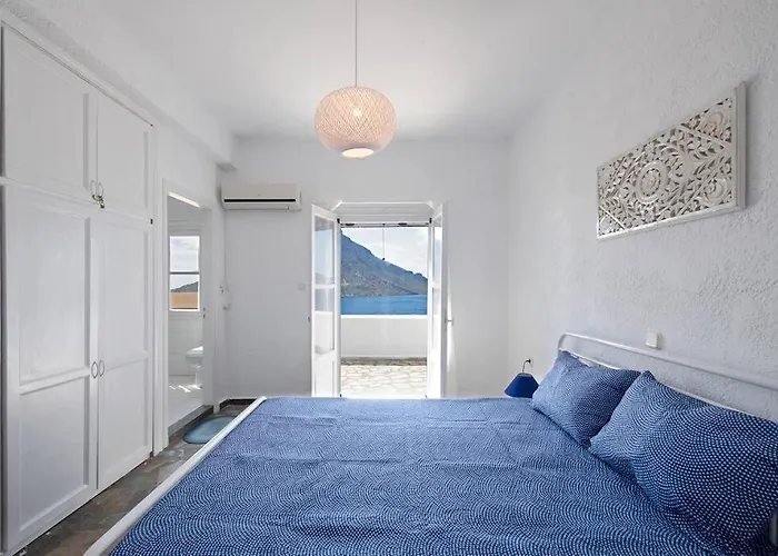 فيلة White Pearl Kalymnos - 2bdr & Private Pool Myrties